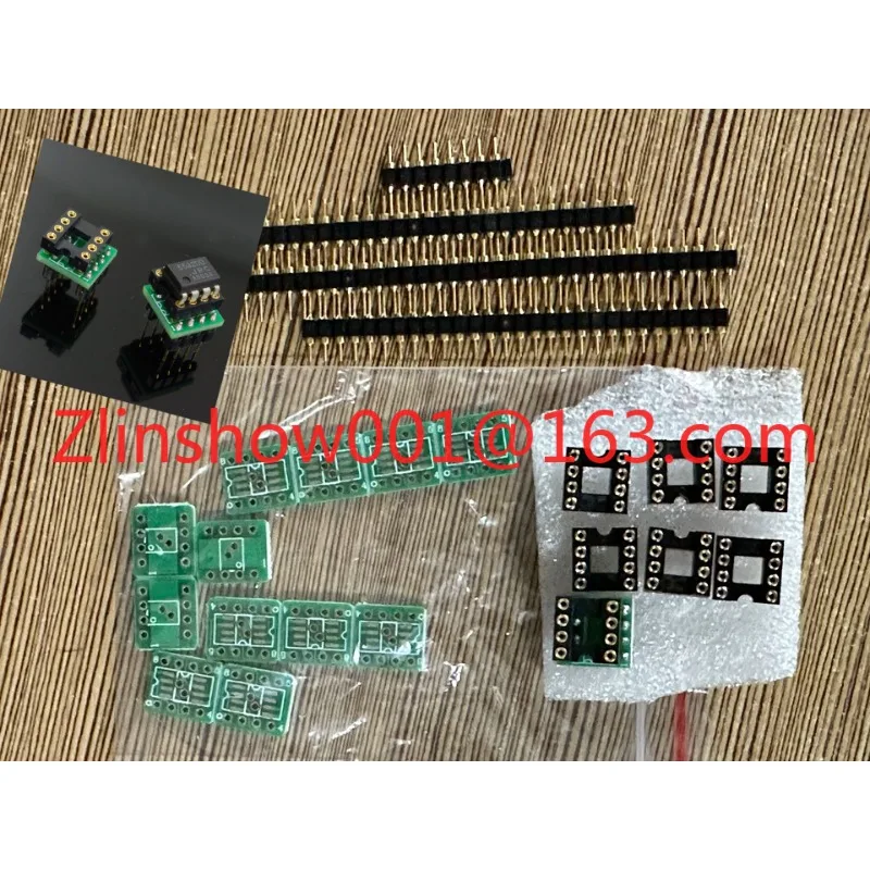 10PCS Dual operational amplifier to single operational amplifier, in-line transfer patch adapter board, finished circuit board
10PCS Dual operational amplifier to single operational amplifier, in-line transfer patch adapter board, finished circuit board