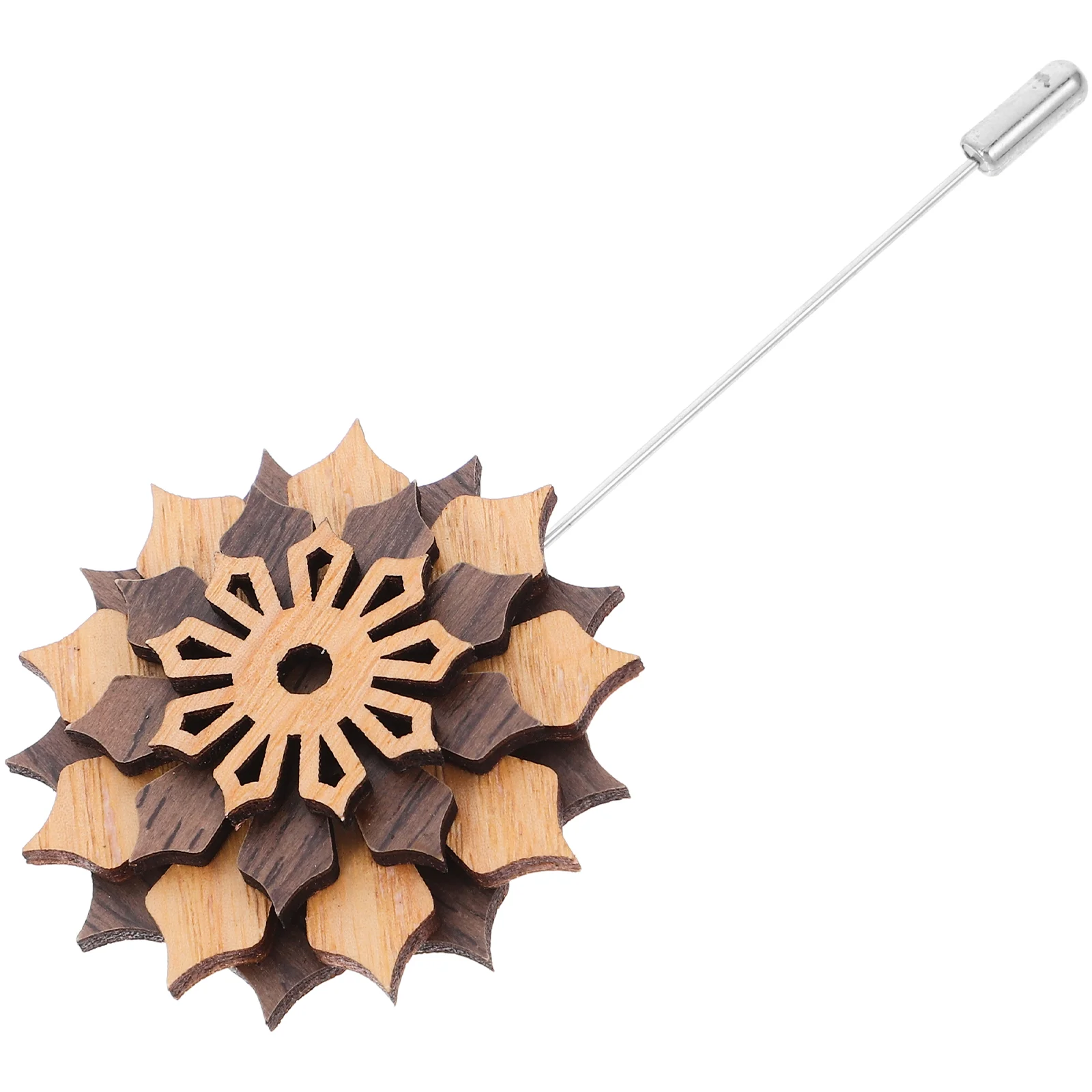 Wooden Flower Korean Style Brooch Color-blocked Pearl Alloy Fashionable High-end Corsage (white) Lapel Pin
Wooden Flower Korean Style Brooch Color-blocked Pearl Alloy Fashionable High-end Corsage (white) Lapel Pin