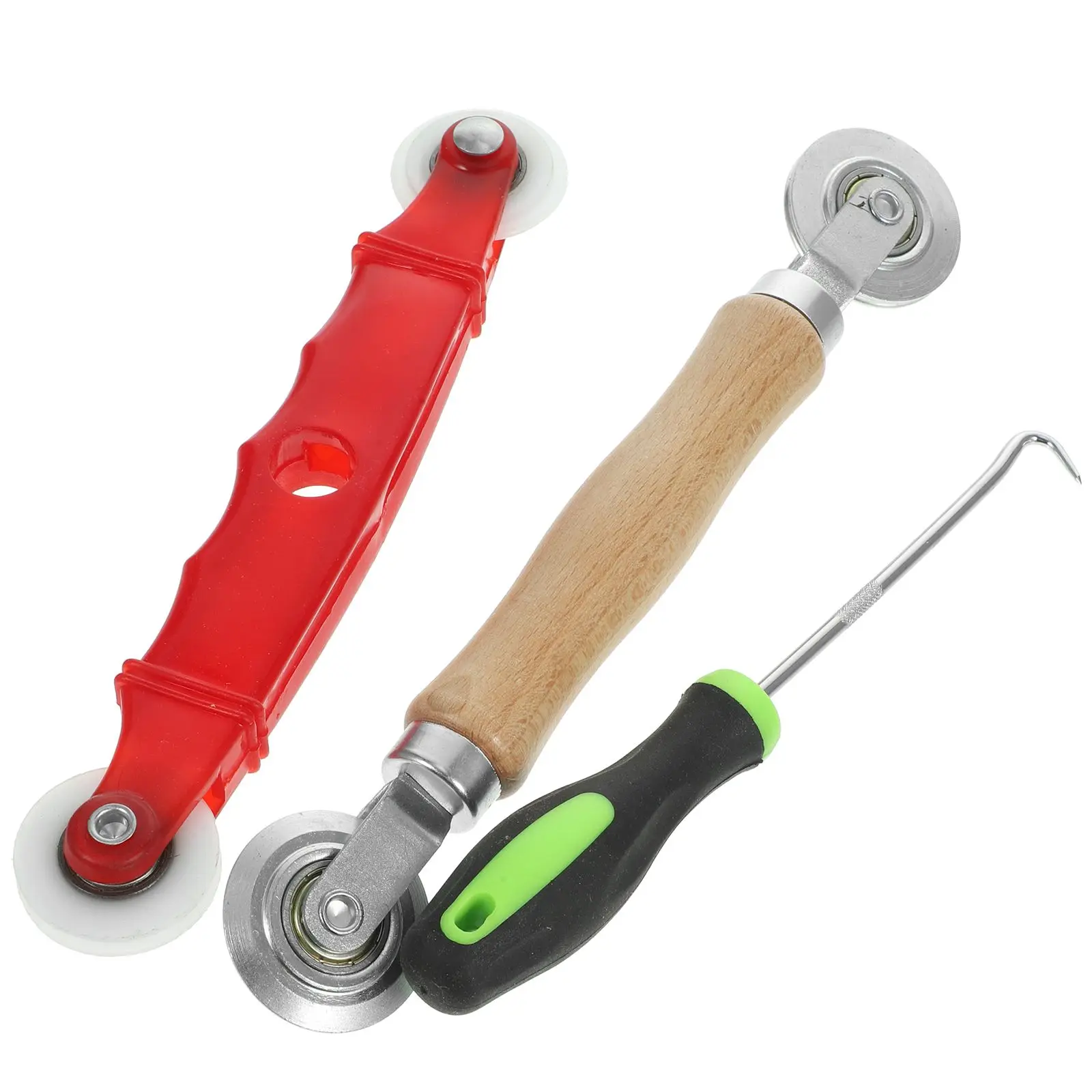 1 set Screen Roller Tool Durable Double Plastic Flat Spline Rolling Convex Concave Wheel Installer Window Door Hardware
1 set Screen Roller Tool Durable Double Plastic Flat Spline Rolling Convex Concave Wheel Installer Window Door Hardware