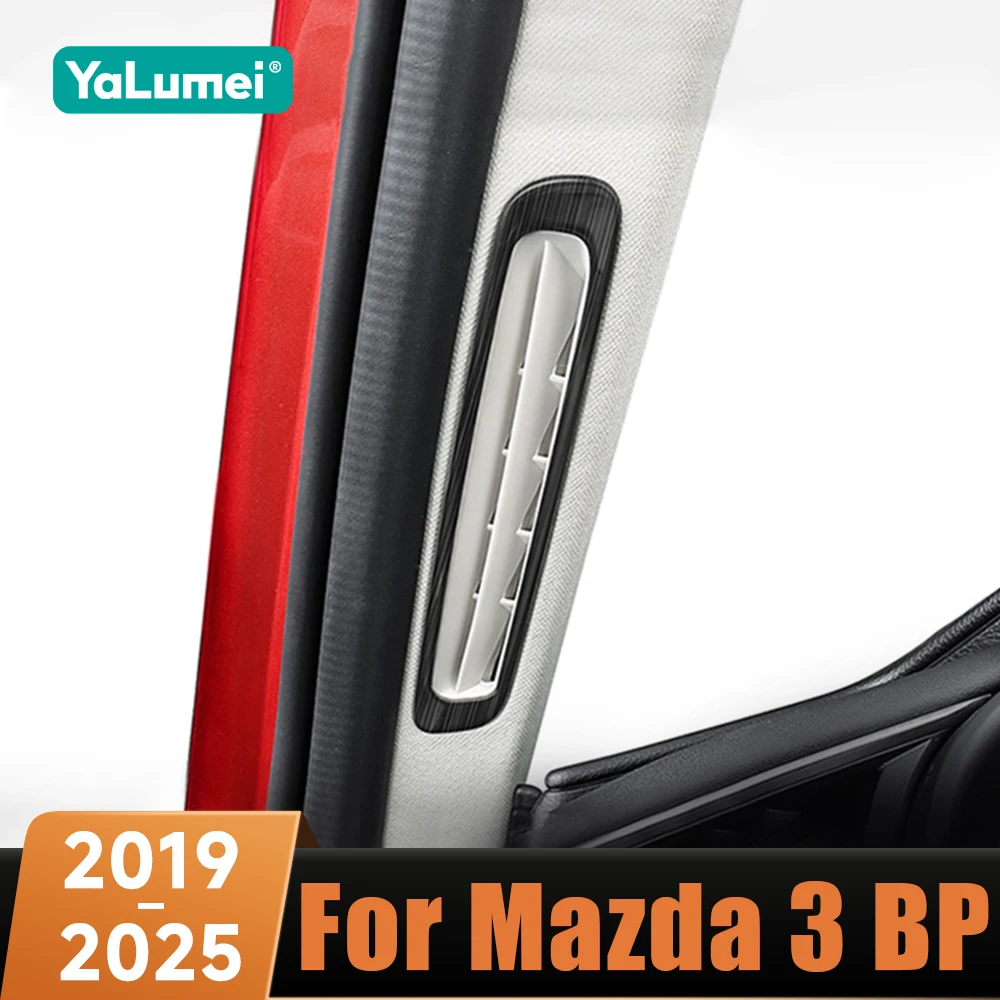 For Mazda 3 BP CX-30 DM 2019 2020 2021 2022 2023 2024 2025 Stainless Car A Pillar Air Outlet Frame Decoration Cover Trim Sticker
For Mazda 3 BP CX-30 DM 2019 2020 2021 2022 2023 2024 2025 Stainless Car A Pillar Air Outlet Frame Decoration Cover Trim Sticker