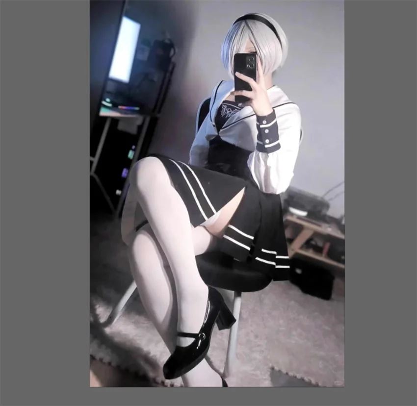 Anime PrYoRHa No. 2 Type B 2B Cosplay JK Uniform Costume For 2026 Halloween Christmas Party Comic Con Disguise Costume For Girls
Anime PrYoRHa No. 2 Type B 2B Cosplay JK Uniform Costume For 2026 Halloween Christmas Party Comic Con Disguise Costume For Girls