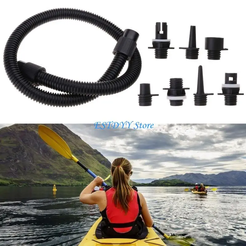 G6DE Inflatable Boats Pumps Adapter & Air Hose set Inflatable Pumps Extension Tube with 7 Nozzle Air Pumps Accessories
G6DE Inflatable Boats Pumps Adapter & Air Hose set Inflatable Pumps Extension Tube with 7 Nozzle Air Pumps Accessories