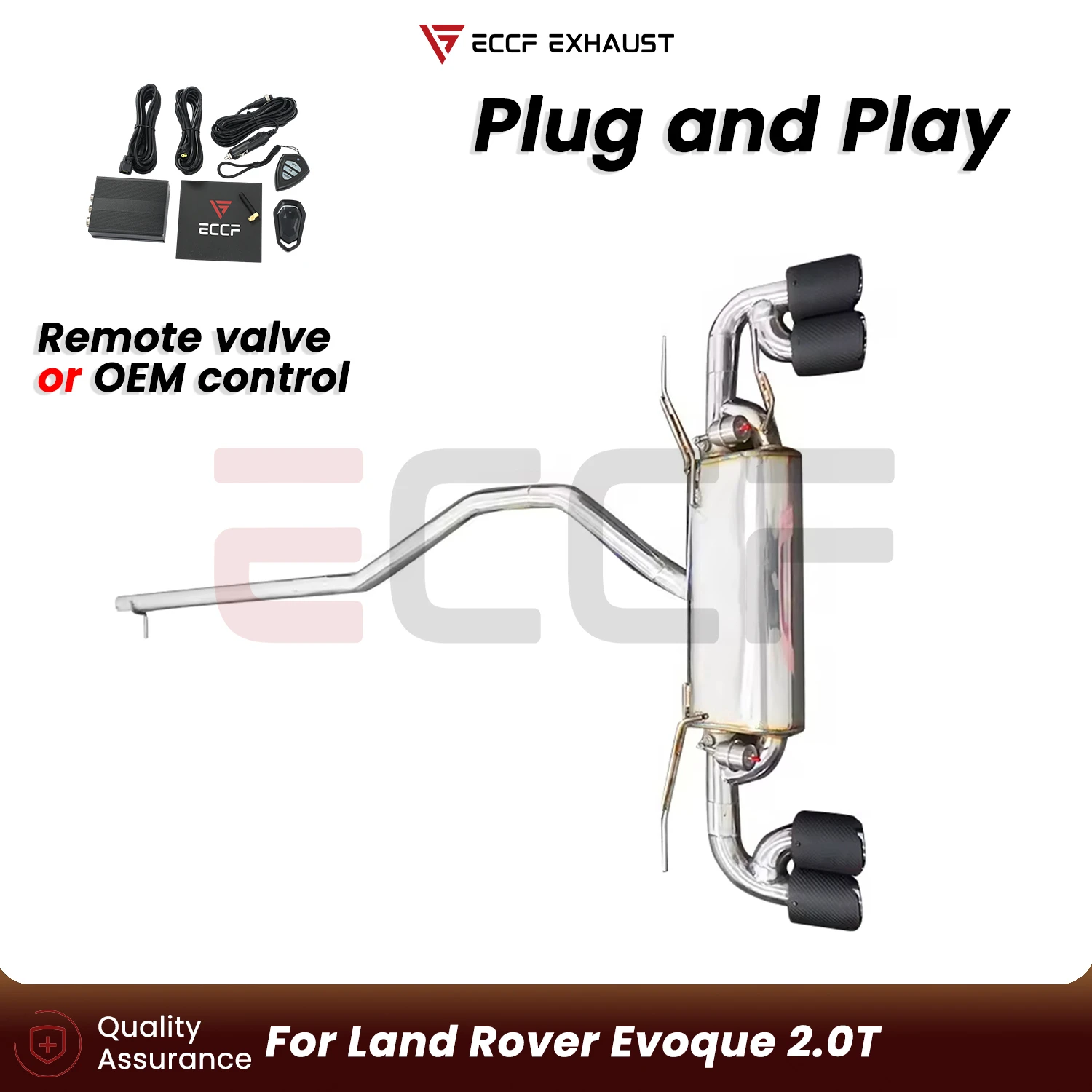 Sporty Stainless steel Catback exhaust FOR Land Rover Evoque 2.0T Aggressive Exhaust Sound Plug and Play Performance Upgrade
Sporty Stainless steel Catback exhaust FOR Land Rover Evoque 2.0T Aggressive Exhaust Sound Plug and Play Performance Upgrade