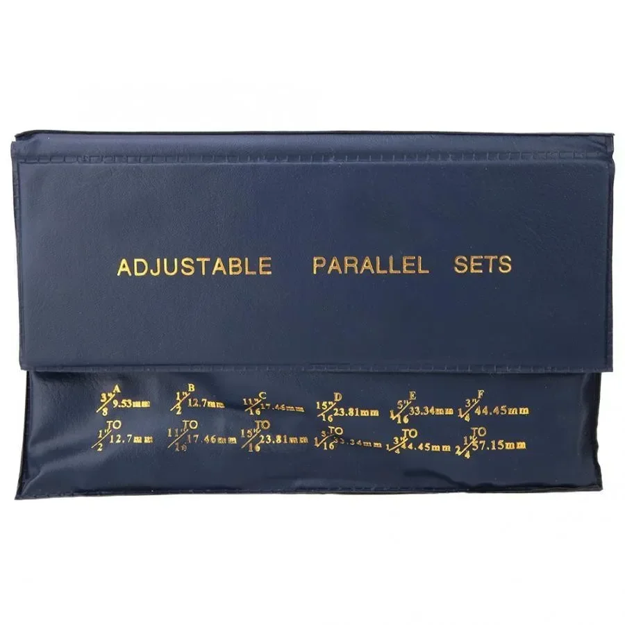Achieve Optimum Precision in Your Work with 6Pcs Adjustable Parallel Block Set Covering 3/8 To 2 1/4 Inch Range
Achieve Optimum Precision in Your Work with 6Pcs Adjustable Parallel Block Set Covering 3/8 To 2 1/4 Inch Range