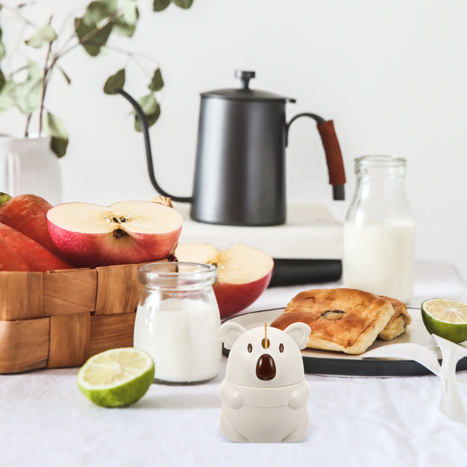 Automatic Toothpick Dispenser Cute Koala Cartoon Small Portable Toothpick Holder for Home Restaurant Desktop Use
Automatic Toothpick Dispenser Cute Koala Cartoon Small Portable Toothpick Holder for Home Restaurant Desktop Use