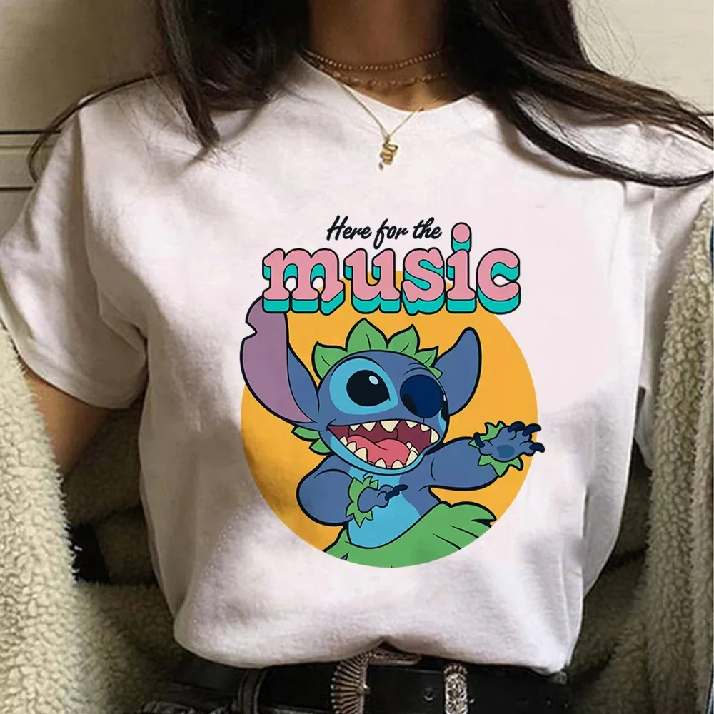 MINISO Women Disney Funny Stitch Maleficent Print Creative Tshirt Woman Disneyland Summer Short Sleeves Popular Clothes T Shirt
MINISO Women Disney Funny Stitch Maleficent Print Creative Tshirt Woman Disneyland Summer Short Sleeves Popular Clothes T Shirt