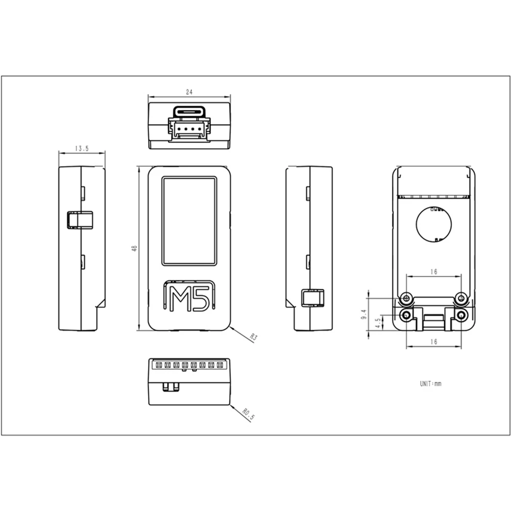 M5StickC PLUS2 Watch Kit ESP32 Mini IoT Development Kit 1.14-inch TFT Screen IoT Controller
M5StickC PLUS2 Watch Kit ESP32 Mini IoT Development Kit 1.14-inch TFT Screen IoT Controller