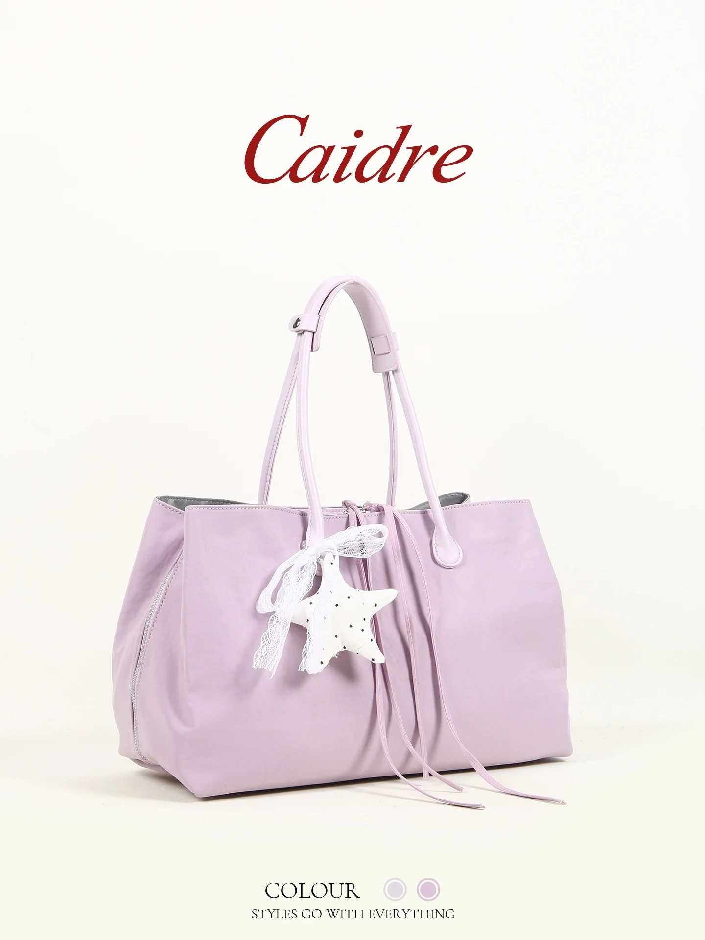 Caidre Commuter Canvas Shoulder Bag Large Capacity Handbag Women's 2026 New Style Office Tote Bag Korean Style Underarm Bag
Caidre Commuter Canvas Shoulder Bag Large Capacity Handbag Women's 2026 New Style Office Tote Bag Korean Style Underarm Bag