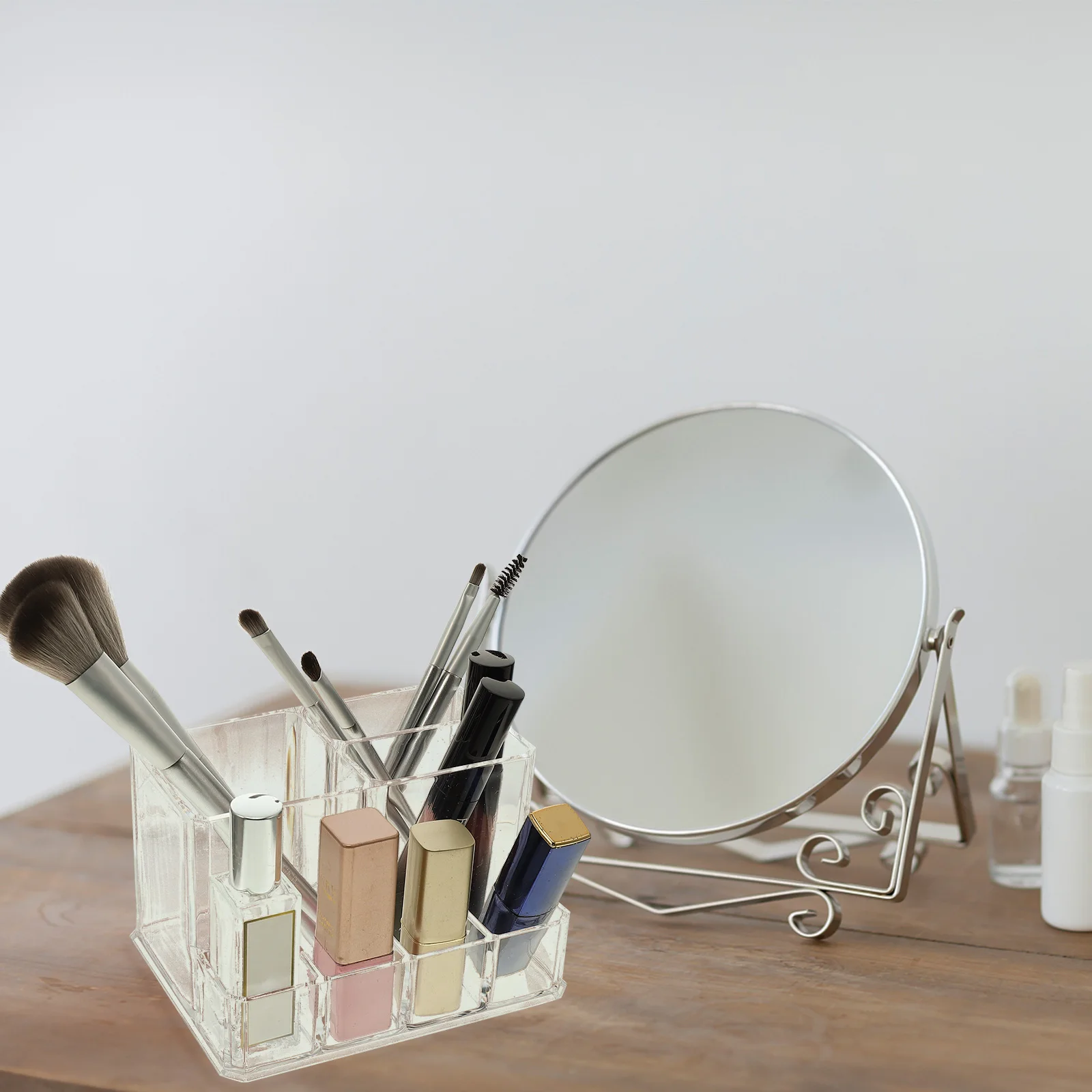 Transparent Brush Storage Holder Desktop Organizer Box Makeup Brushes Pens Stationery Women Gift Stable Simple Design
Transparent Brush Storage Holder Desktop Organizer Box Makeup Brushes Pens Stationery Women Gift Stable Simple Design