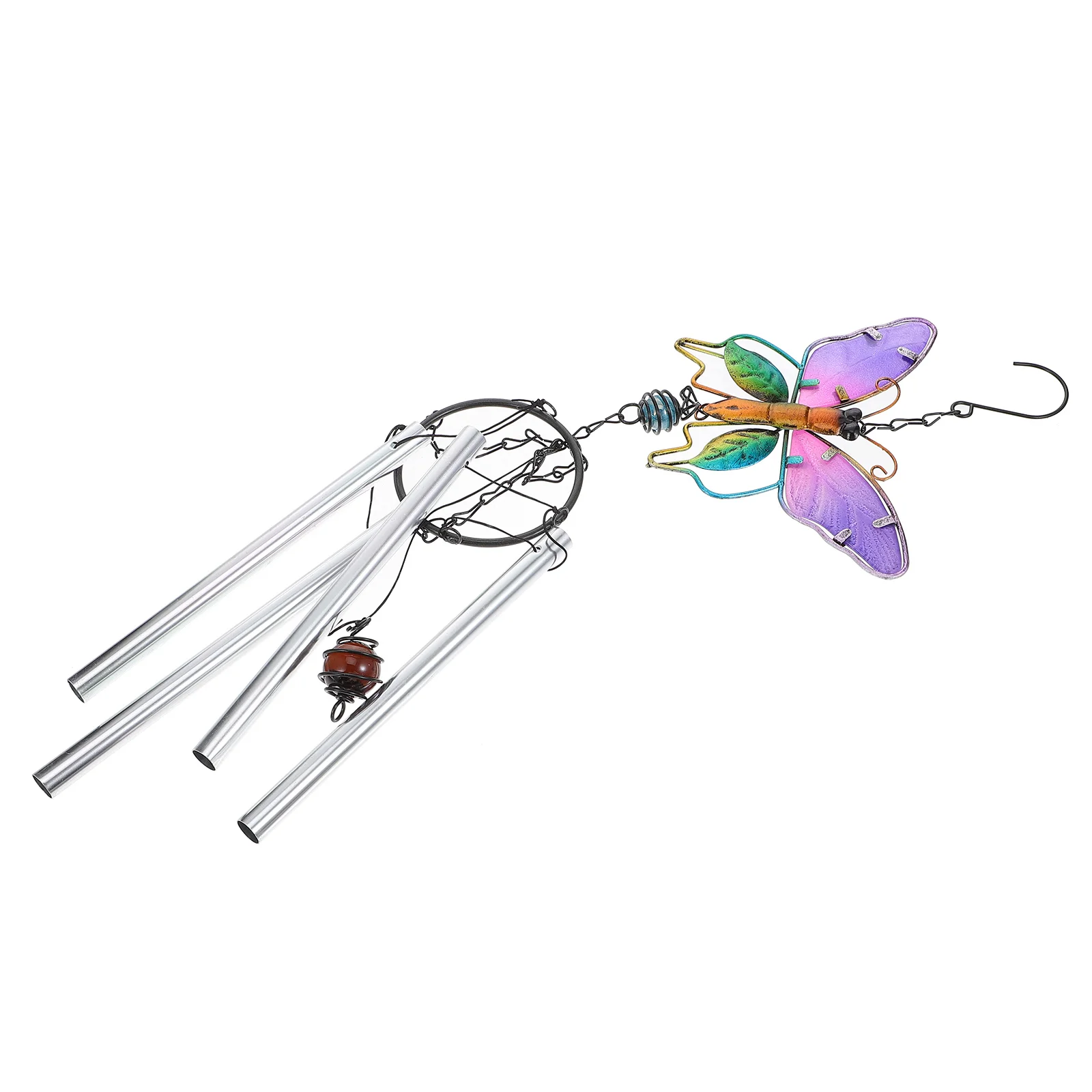 Iron Wind Hanging Decor Butterfly Glass Tubes Home Chime Pendant Wall nament Durability Bright Color
Iron Wind Hanging Decor Butterfly Glass Tubes Home Chime Pendant Wall nament Durability Bright Color