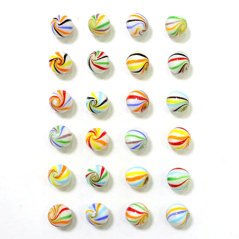 24PCS Creative Rare Glass Marbles Ball Game Pinball Bedroom Desk Aquarium Ornaments Garden Outdoor Decoration Accessories 16mm
24PCS Creative Rare Glass Marbles Ball Game Pinball Bedroom Desk Aquarium Ornaments Garden Outdoor Decoration Accessories 16mm