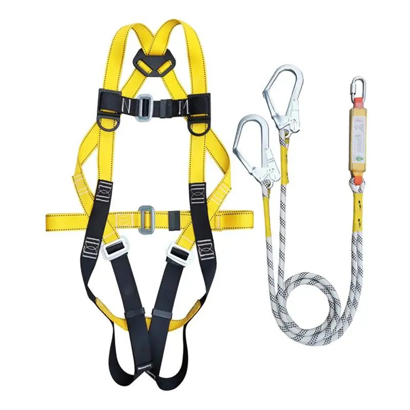 Aerial Work Safety Belt Full Body Five Point Harness Safety Rope For Outdoor Climbing Training Construction Protection Equipment
Aerial Work Safety Belt Full Body Five Point Harness Safety Rope For Outdoor Climbing Training Construction Protection Equipment