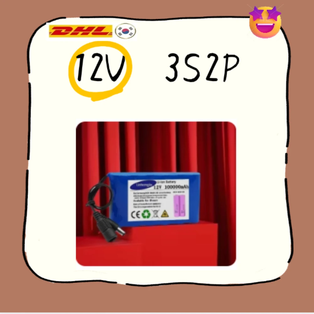 New brand new Original 12V 20000mah Battery Rechargeable Lithium Ion Battery Pack Capacity DC 12.6v 30Ah CCTV Cam Monito
New brand new Original 12V 20000mah Battery Rechargeable Lithium Ion Battery Pack Capacity DC 12.6v 30Ah CCTV Cam Monito