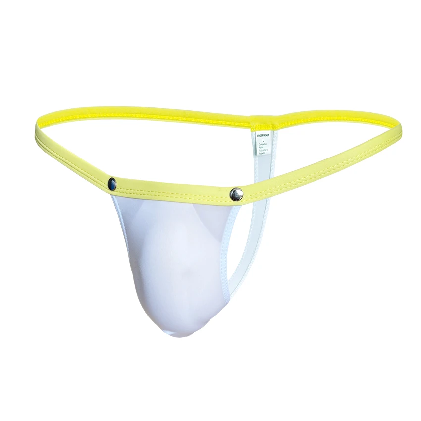 Men's T Pants Translucent Men's Ice Silk New Decorative Button Thong Pocket Sexy Men's Underwear
Men's T Pants Translucent Men's Ice Silk New Decorative Button Thong Pocket Sexy Men's Underwear