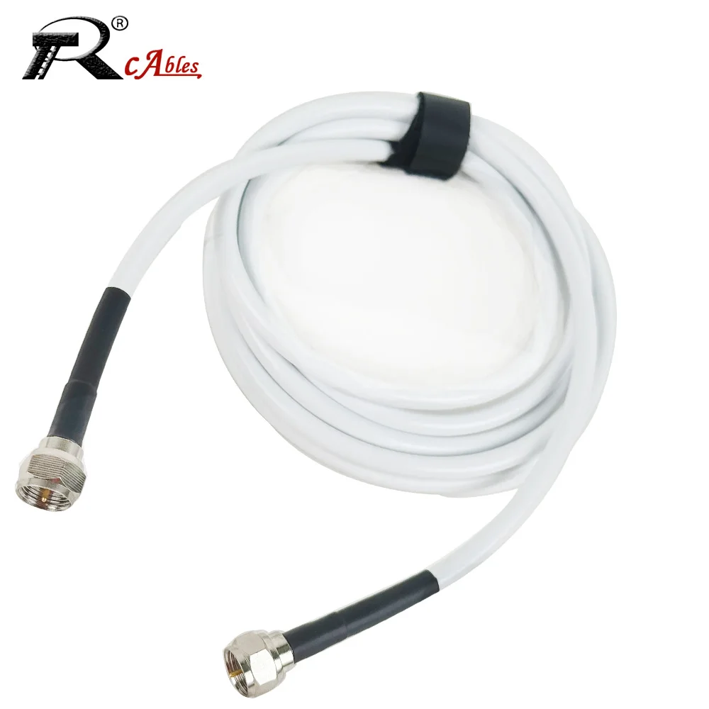 RF Coaxial RG58 Cable F Male SMA Male to F Male Connector Low Loss Antenna Extension Pigtail Cable Crimp Brass RF
RF Coaxial RG58 Cable F Male SMA Male to F Male Connector Low Loss Antenna Extension Pigtail Cable Crimp Brass RF
