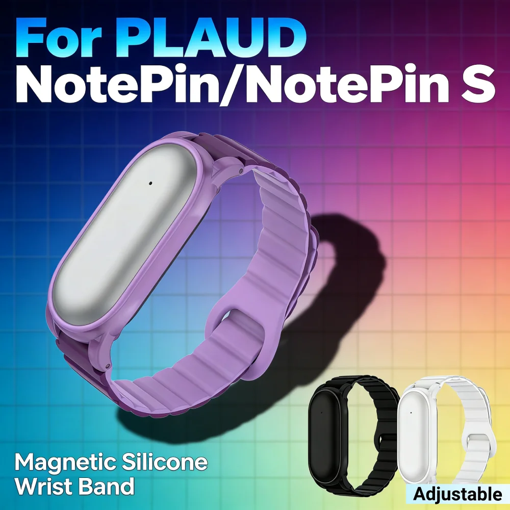 Для PLAUD NotePin/NotePin S носимый интегрированный ремешок износостойкий магнитный силиконовый ремешок для часов для деловых встреч/экстрактов
Для PLAUD NotePin/NotePin S носимый интегрированный ремешок износостойкий магнитный силиконовый ремешок для часов для деловых встреч/экстрактов