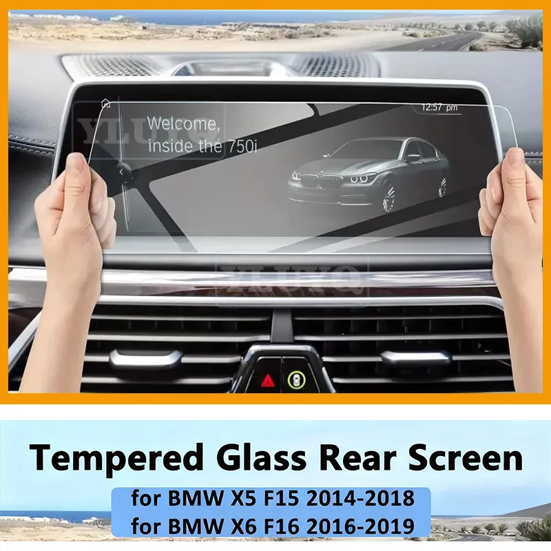 Tempered Glass for BMW X5 2014-2018 F15 X6 2016-2019 F16 Car Navigation Screen GPS Protector Toughened Protective Film Sticker
Tempered Glass for BMW X5 2014-2018 F15 X6 2016-2019 F16 Car Navigation Screen GPS Protector Toughened Protective Film Sticker