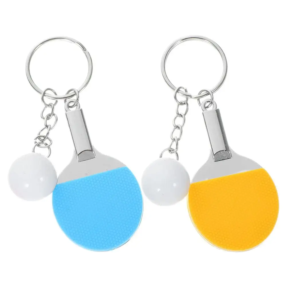 2 Pcs Table Tennis Keychain Sports Mini Keychains for Women Blue Yellow Metal PP Small Keepsakes Anti Wear Stylish Gifts
2 Pcs Table Tennis Keychain Sports Mini Keychains for Women Blue Yellow Metal PP Small Keepsakes Anti Wear Stylish Gifts