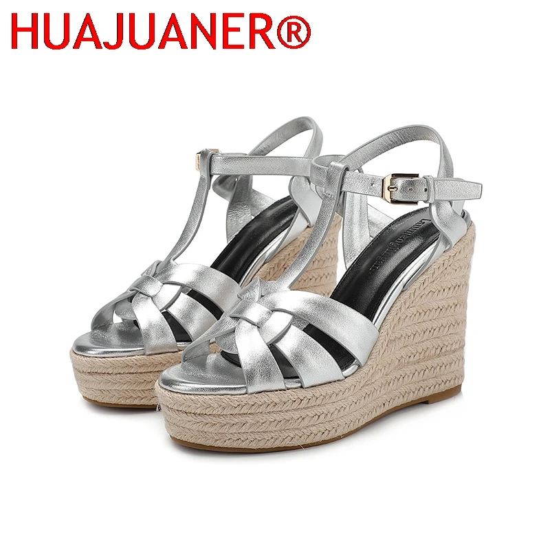 Women's Wedge-Shaped High Heels, Genuine Leather Sandals,Roman Fashion Open-Toe Evening Dress Shoes, Ball Summer Women's Sandals
Women's Wedge-Shaped High Heels, Genuine Leather Sandals,Roman Fashion Open-Toe Evening Dress Shoes, Ball Summer Women's Sandals