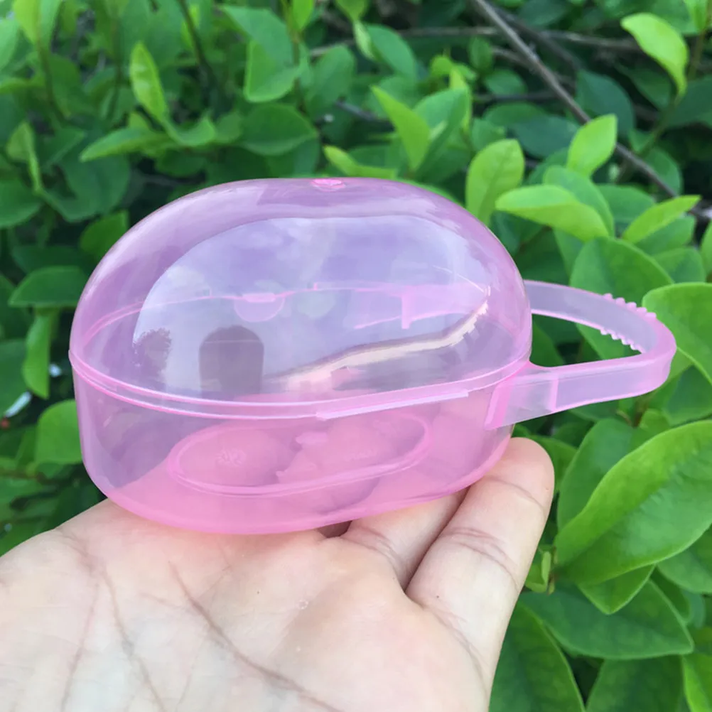 4Pcs Pacifier Box Infant Pacifier Storage Container Dustproof Leakproof Compact Holder for Newborn Soothers on-The-Go Mom
4Pcs Pacifier Box Infant Pacifier Storage Container Dustproof Leakproof Compact Holder for Newborn Soothers on-The-Go Mom