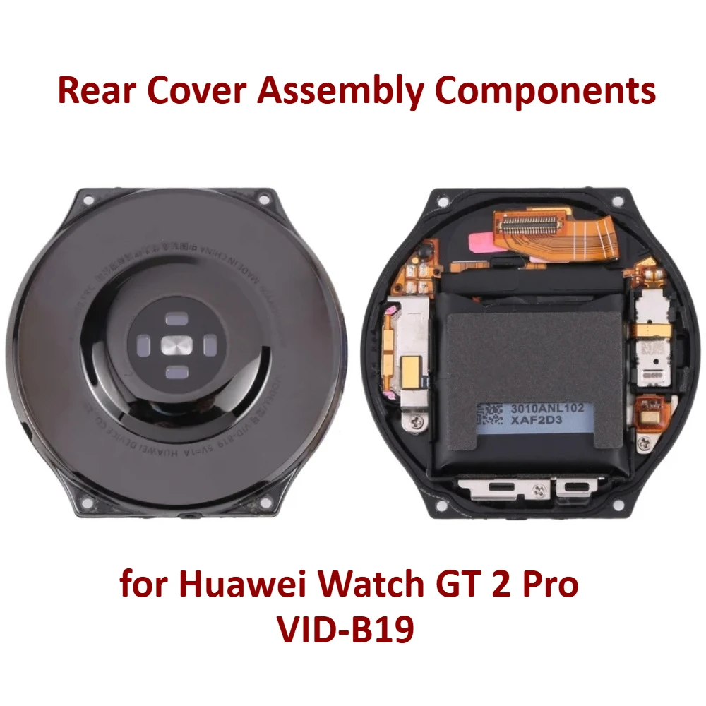 Rear Cover Assembly Components Battery for Huawei Watch GT 2 Pro VID-B19 Back Cover Full Assembly
Rear Cover Assembly Components Battery for Huawei Watch GT 2 Pro VID-B19 Back Cover Full Assembly