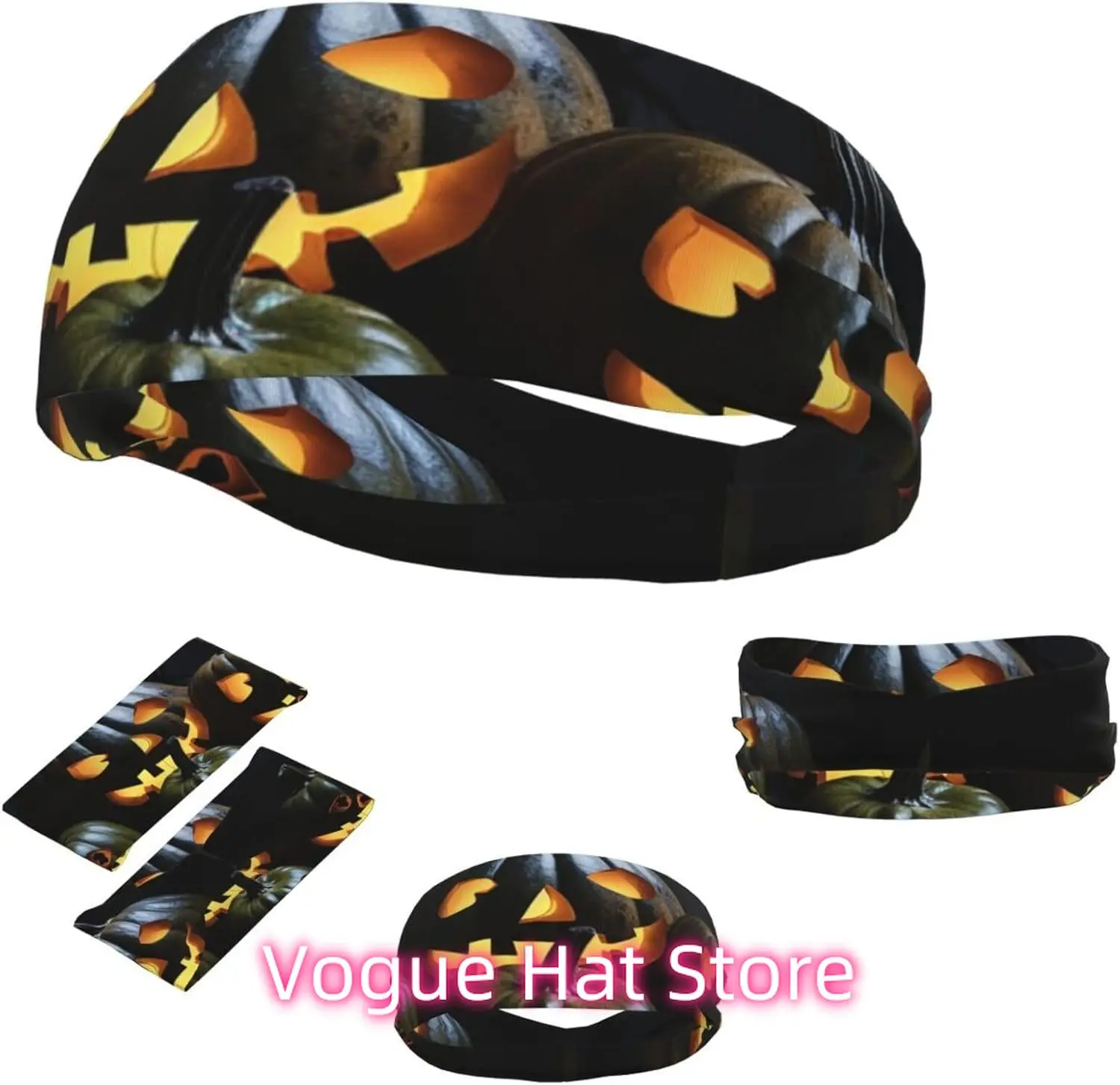 Sports Headband for Men Women Moisture Wicking Athletic Sweatband Halloween with Pumpkins Workout Sweat Bands Non Slip Headbands
Sports Headband for Men Women Moisture Wicking Athletic Sweatband Halloween with Pumpkins Workout Sweat Bands Non Slip Headbands