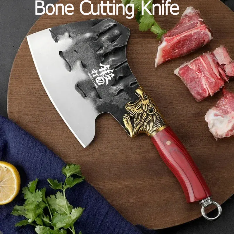 All New High-quality Professional Stainless Steel Bone Cutter - High Hardness Kitchen Knife for Meat, Bones & Vegetables
All New High-quality Professional Stainless Steel Bone Cutter - High Hardness Kitchen Knife for Meat, Bones & Vegetables