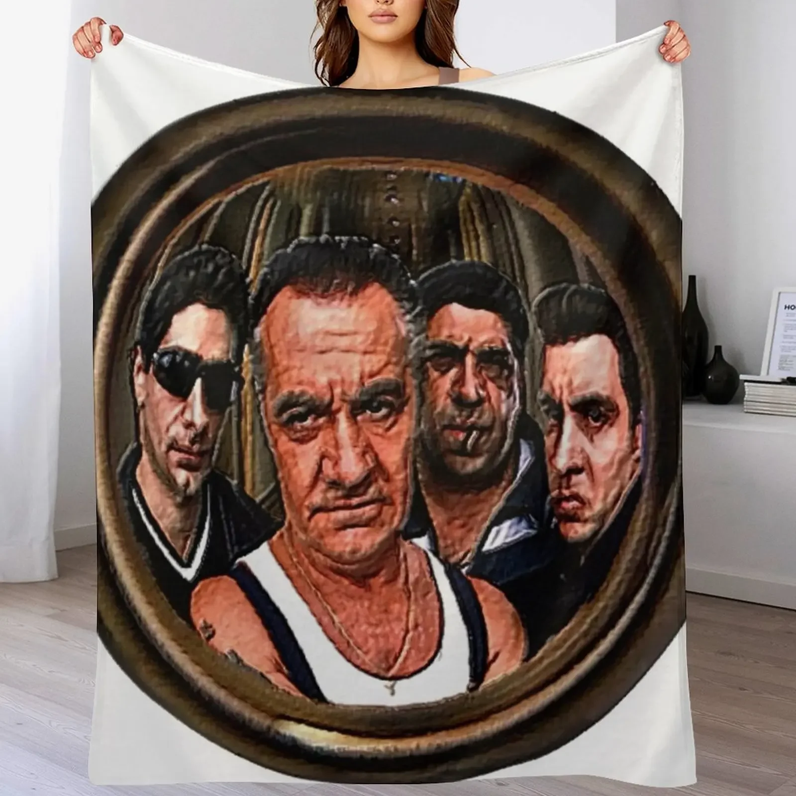 The Sopranos- Through the spyhole- Portrait print Throw Blanket cosplay anime Nap blankets and throws decorative Blankets
The Sopranos- Through the spyhole- Portrait print Throw Blanket cosplay anime Nap blankets and throws decorative Blankets