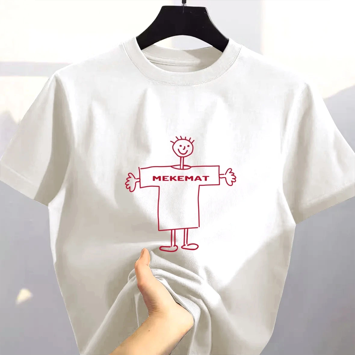 Summer Casual Cotton Ort Sve T-irt Men Women Couple Tops Faionable Pure Cotton UV Protection Clothing Streetwear Novelty Tops
Summer Casual Cotton Ort Sve T-irt Men Women Couple Tops Faionable Pure Cotton UV Protection Clothing Streetwear Novelty Tops