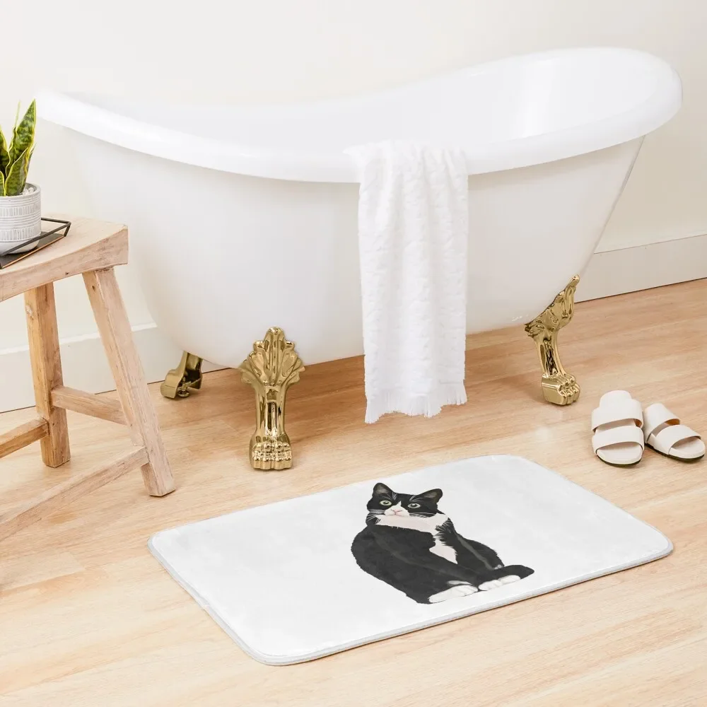 Black Cat Bath Mat Foot Bathroom Kitchen Rug For Toilet Non-Slip And Washable Kitchen Mat
Black Cat Bath Mat Foot Bathroom Kitchen Rug For Toilet Non-Slip And Washable Kitchen Mat