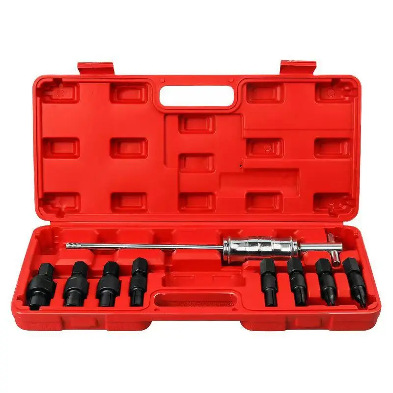 9Pc Internal Bearing Remover Slide Hammer Set Blind Hole Inner Bearing Puller Set Bearing Extractor
9Pc Internal Bearing Remover Slide Hammer Set Blind Hole Inner Bearing Puller Set Bearing Extractor