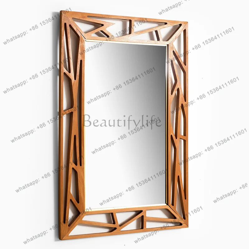 American makeup mirror modern creative style high value home living room entrance wall wall hanging mirror
American makeup mirror modern creative style high value home living room entrance wall wall hanging mirror