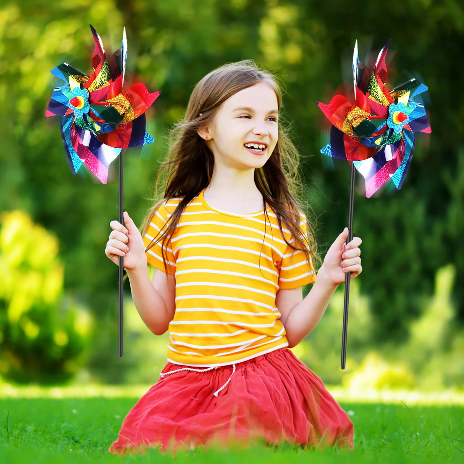 6 pcs Windmill For Kids Colorful Plastic Pinwheels Garden Yard Decoration Outdoor Lawn Party Diy Pinwheel Small Windmills
6 pcs Windmill For Kids Colorful Plastic Pinwheels Garden Yard Decoration Outdoor Lawn Party Diy Pinwheel Small Windmills