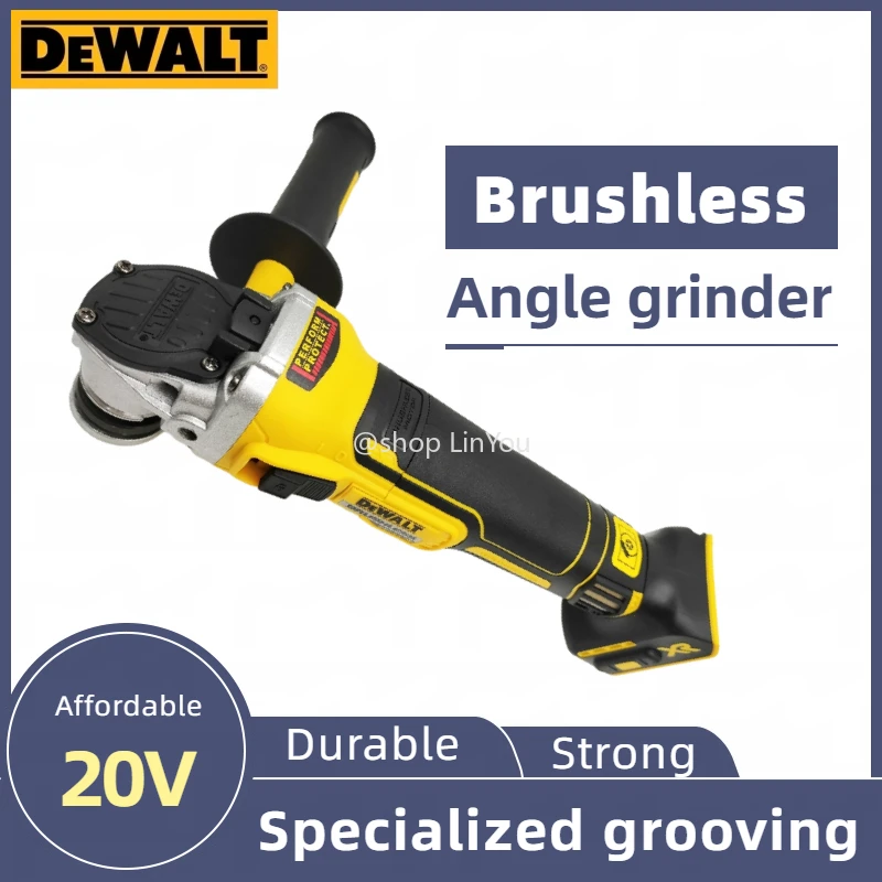 DEWALT DCG405N 20 В Бесщеточная аккумуляторная угловая шлифовальная машина для резки Перезаряжаемая портативная полировальная машина Электроинструменты (разъемный инструмент)
DEWALT DCG405N 20 В Бесщеточная аккумуляторная угловая шлифовальная машина для резки Перезаряжаемая портативная полировальная машина Электроинструменты (разъемный инструмент)