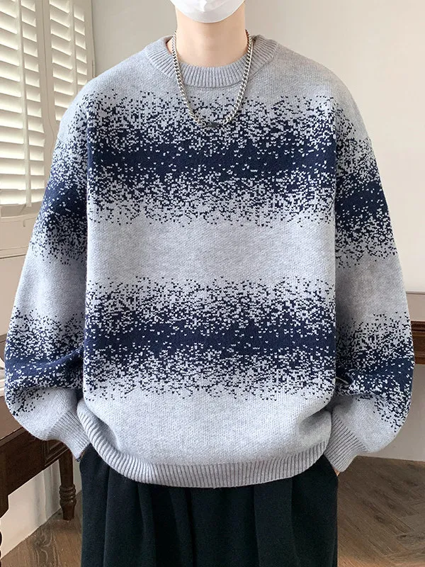 Men's Casual Loose Knitted Sweater Thi Warm Autumn Winter New Sle adient Color Thiened for Students Faionable Long ...
Men's Casual Loose Knitted Sweater Thi Warm Autumn Winter New Sle adient Color Thiened for Students Faionable Long ...