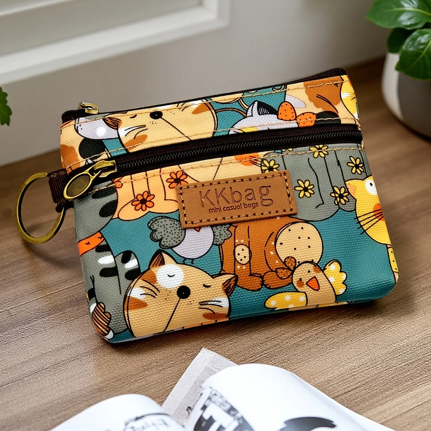 Cute Animals Wallet Zipper Purse Cartoon Small Coin Purse Lightweight Storage Bag Money Bag Key Card Holder For Student Women
Cute Animals Wallet Zipper Purse Cartoon Small Coin Purse Lightweight Storage Bag Money Bag Key Card Holder For Student Women