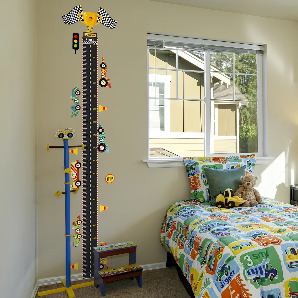 2pcs Funny Creative Track Car Height Ruler Children's Height Wall Stickers Background Decorative Wall Stickers Wallpapersbm4087
2pcs Funny Creative Track Car Height Ruler Children's Height Wall Stickers Background Decorative Wall Stickers Wallpapersbm4087