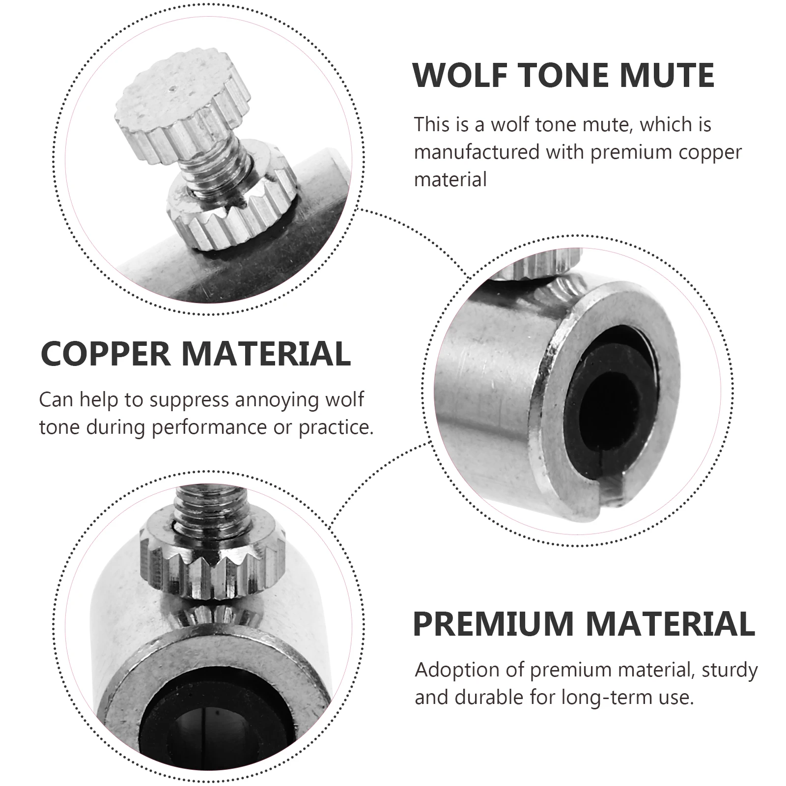 2 Pcs Wolf Sound Device Violin Tone Note Suppressor Premium Mute Instrument Parts Accessory Musical
2 Pcs Wolf Sound Device Violin Tone Note Suppressor Premium Mute Instrument Parts Accessory Musical