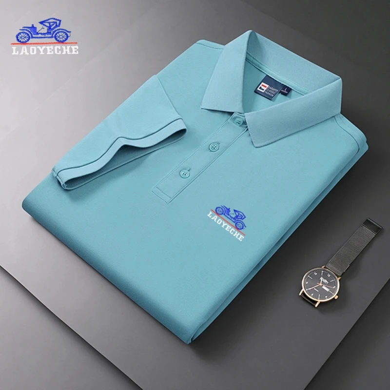 Summer men's high-quality embroidered 100% cotton polo shirt, fashionable, casual, comfortable, breathable T-shirt top
Summer men's high-quality embroidered 100% cotton polo shirt, fashionable, casual, comfortable, breathable T-shirt top