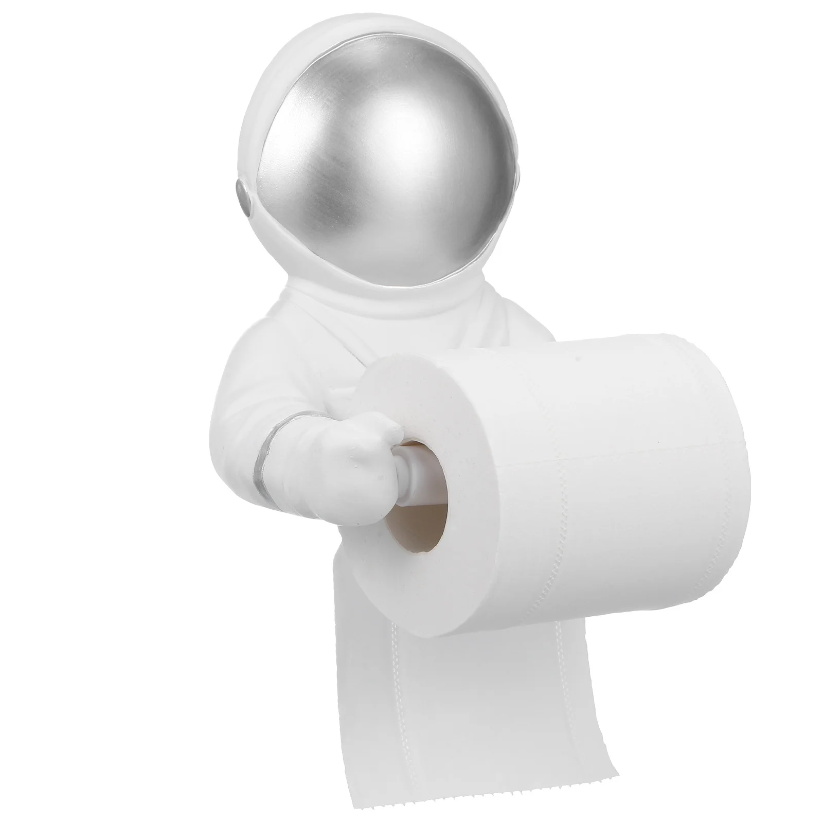 Astronaut Shaped Tissue Holder - Resin Crafted Bathroom Kitchen Living Room Decorative Stand for Toilet Paper Storage with
Astronaut Shaped Tissue Holder - Resin Crafted Bathroom Kitchen Living Room Decorative Stand for Toilet Paper Storage with