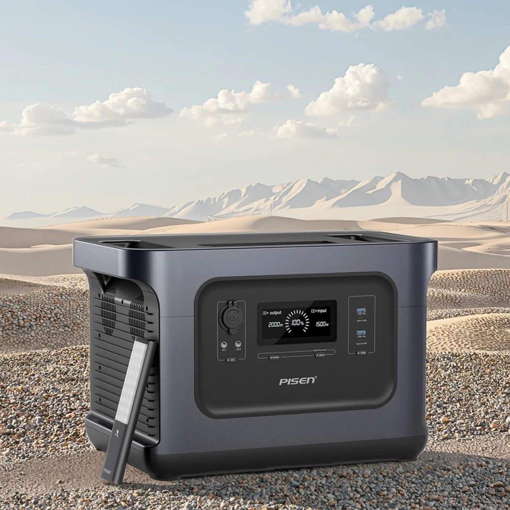 PISEN 2000W Portable Power Station LiFePO4 Battery MPPT DC/AC Output 3-Day Fast Shipping for Solar Panels B2B clearance sale
PISEN 2000W Portable Power Station LiFePO4 Battery MPPT DC/AC Output 3-Day Fast Shipping for Solar Panels B2B clearance sale