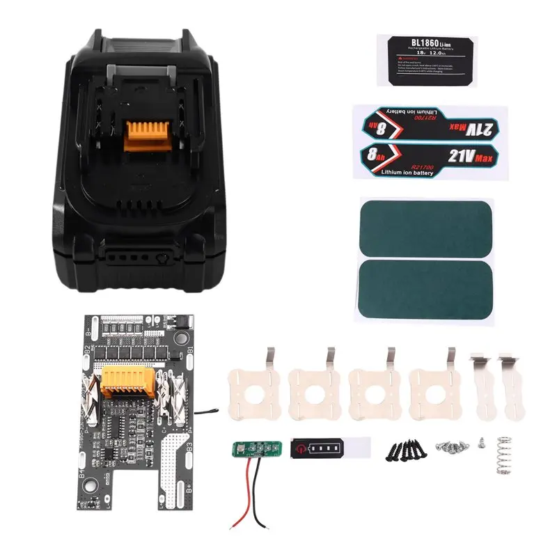 ABGI-10X21700 Holder Li- Battery Case Charging Protection Circuit Board With Balancing For 21V 10S Power Tools
ABGI-10X21700 Holder Li- Battery Case Charging Protection Circuit Board With Balancing For 21V 10S Power Tools