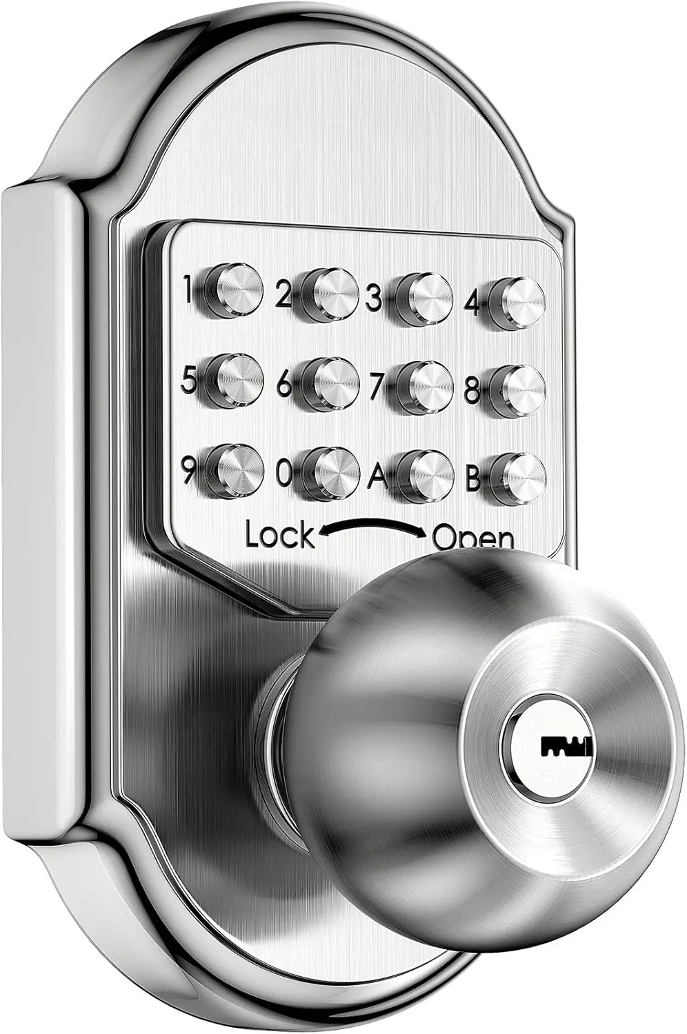 Keyless Entry Deadbolt Lock, Mechanical Sabbath Lock, Stainless Steel 304, Easy Passcode or Key Operation