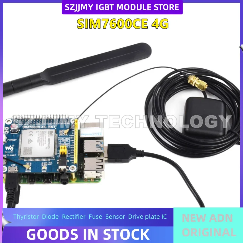 SIM7600G-H/CE Raspberry Pi 4G module expansion board GNSS module global compatible with 3G/2G NEW ORIGINAL IN STOCK
SIM7600G-H/CE Raspberry Pi 4G module expansion board GNSS module global compatible with 3G/2G NEW ORIGINAL IN STOCK