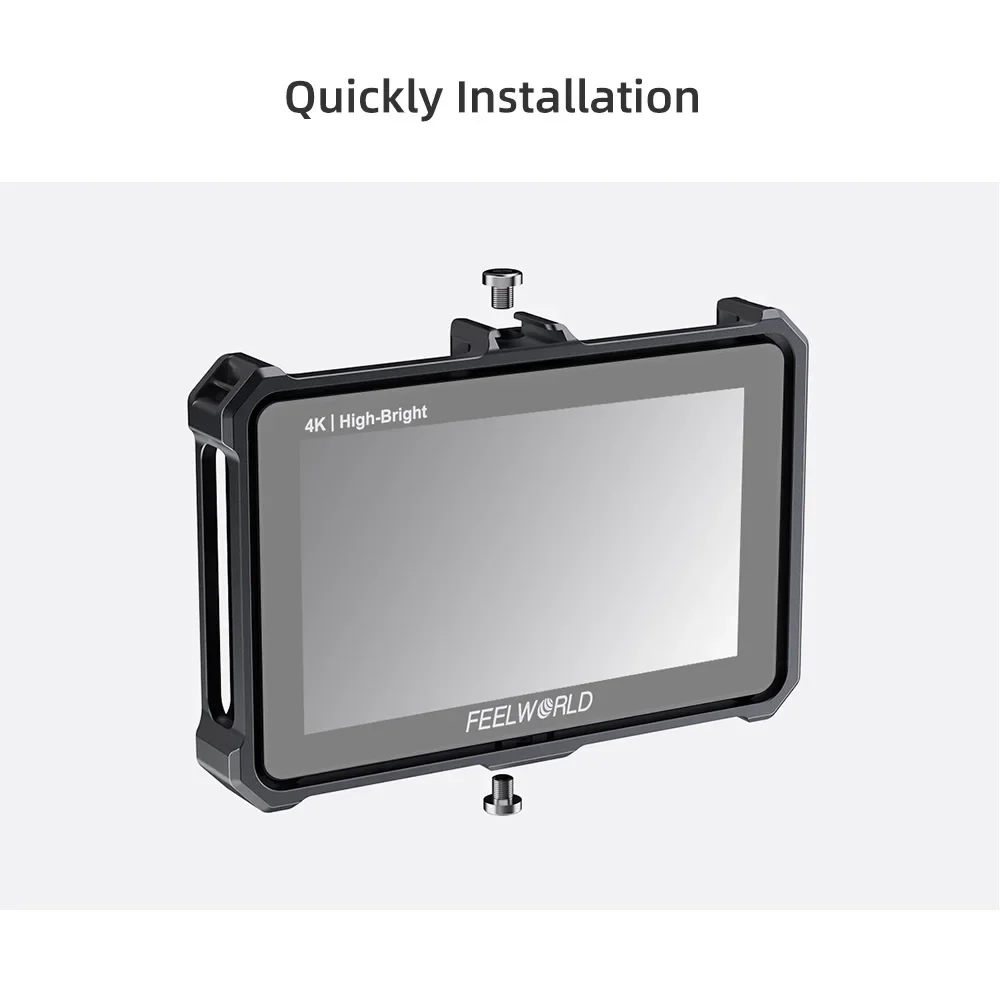 FEELWORLD 55-2008 Cage for F5PRO/F5PROX/F6PLUS/F6PLUSX 5.5 Inch Monitor
FEELWORLD 55-2008 Cage for F5PRO/F5PROX/F6PLUS/F6PLUSX 5.5 Inch Monitor