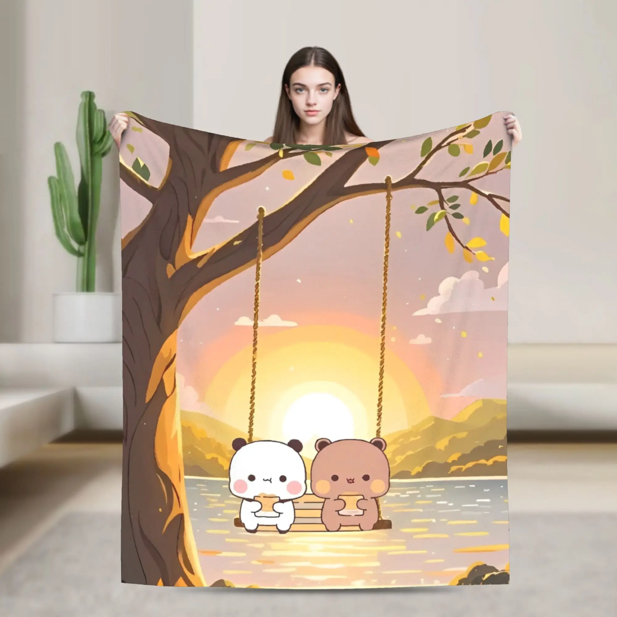 Bubu and Dudu Series Blanket Quality Warm Throw Blanket Winter Decorative Living Room Novelty Bedspread
Bubu and Dudu Series Blanket Quality Warm Throw Blanket Winter Decorative Living Room Novelty Bedspread