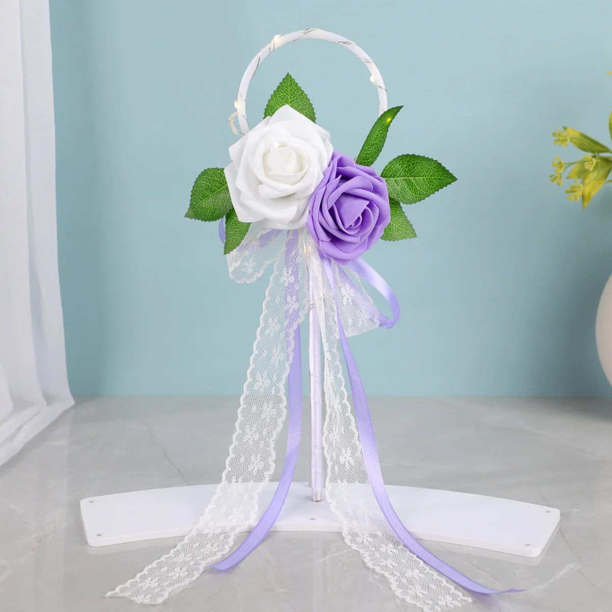 Wedding bride cane wedding bouquet wedding flower girl fairy stick decoration
Wedding bride cane wedding bouquet wedding flower girl fairy stick decoration