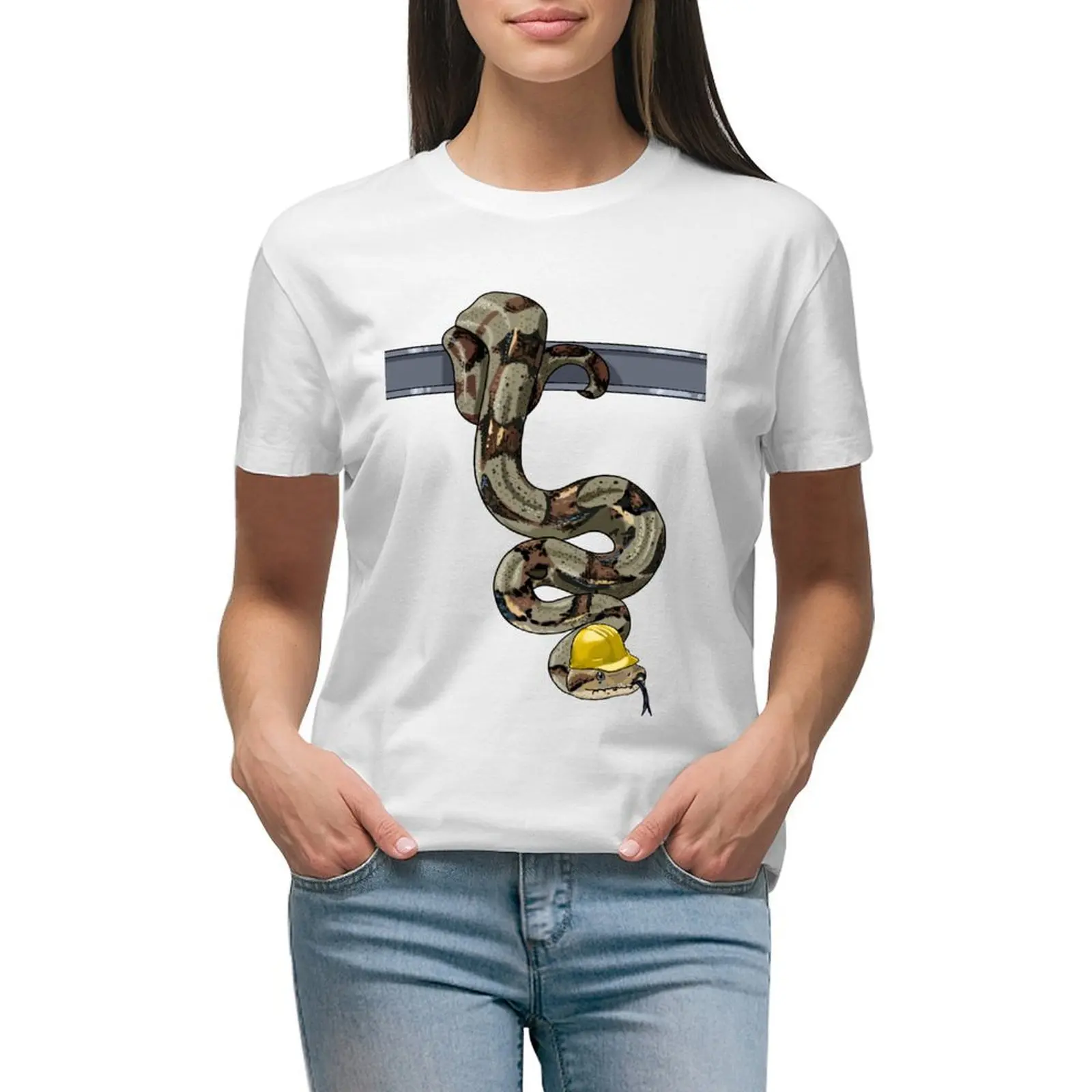 Boa Constructor T-shirt plus size tops Aesthetic clothing tops western t-shirt dress for Women
Boa Constructor T-shirt plus size tops Aesthetic clothing tops western t-shirt dress for Women