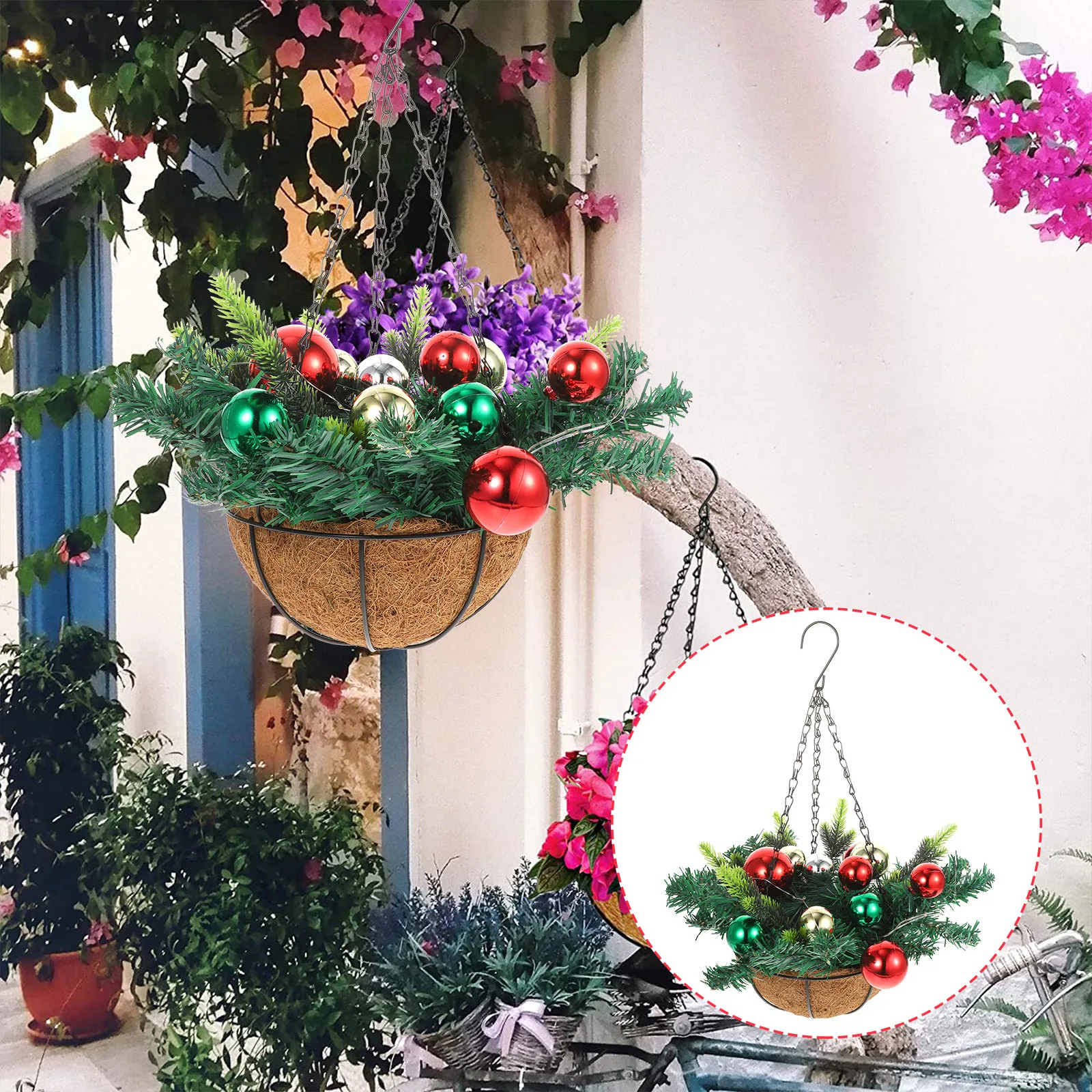Glowing Flower Basket Festival Scene Pendant Hanging Artificial Decoration Unique
Glowing Flower Basket Festival Scene Pendant Hanging Artificial Decoration Unique
