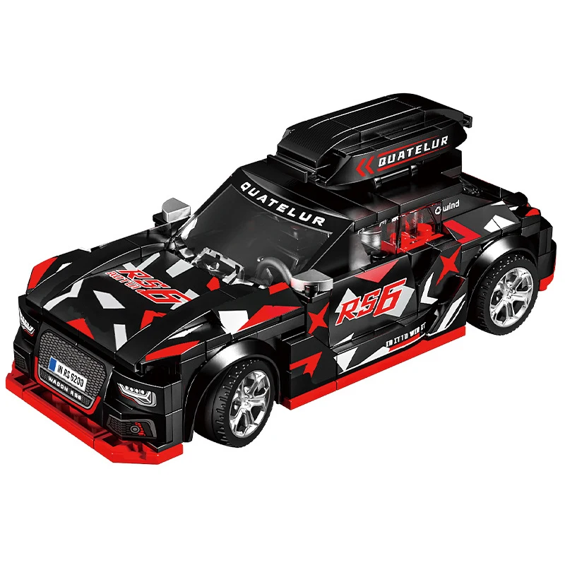 Speed Champions Rally Quattro RS6 Racing Car Building Block Model Station Wagon High performance Supercar Kit Brick Toy DIY Gift
Speed Champions Rally Quattro RS6 Racing Car Building Block Model Station Wagon High performance Supercar Kit Brick Toy DIY Gift